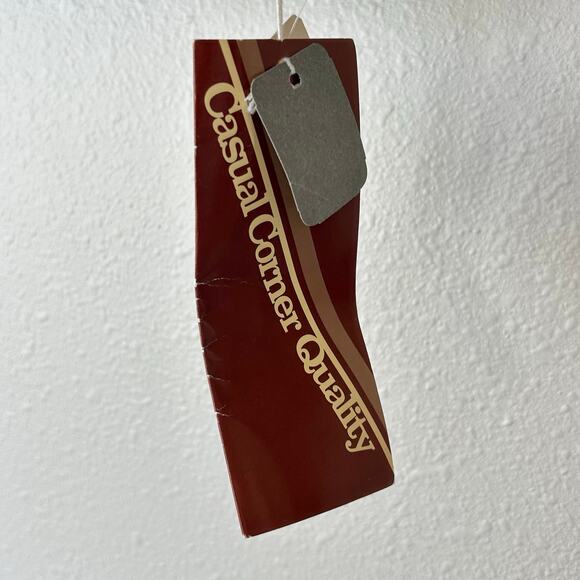 New Vintage Arenzano Wool single breasted 70s 80s navy old money blazer preppy M - Picture 11 of 12